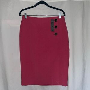 Ann Taylor Fushsia pink pencil skirt size 8P